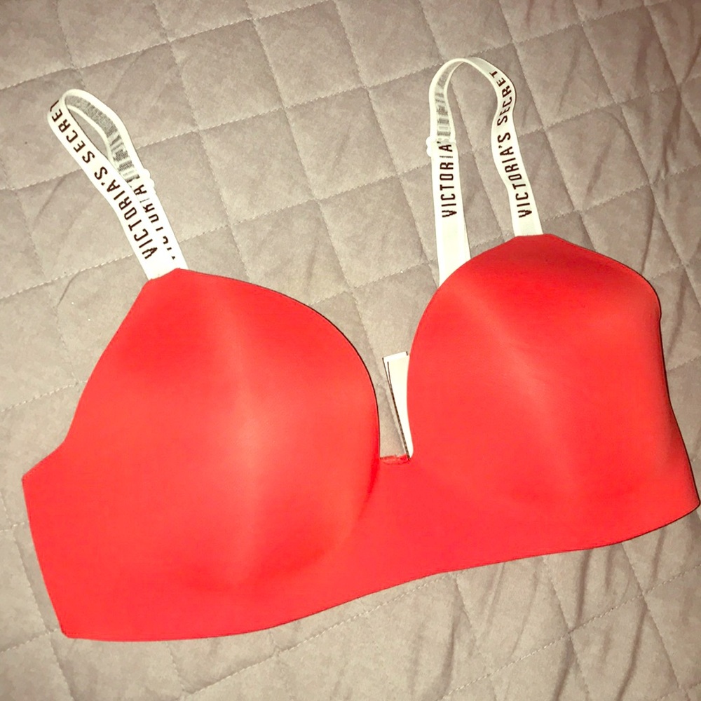 Red Pink Bra NWOT 👙
